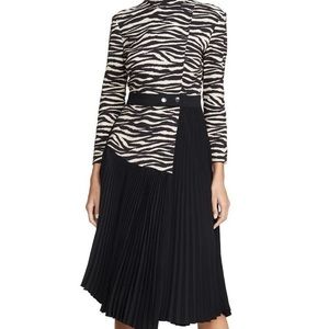 NWT ALC zebra longsleeved Peyton dress